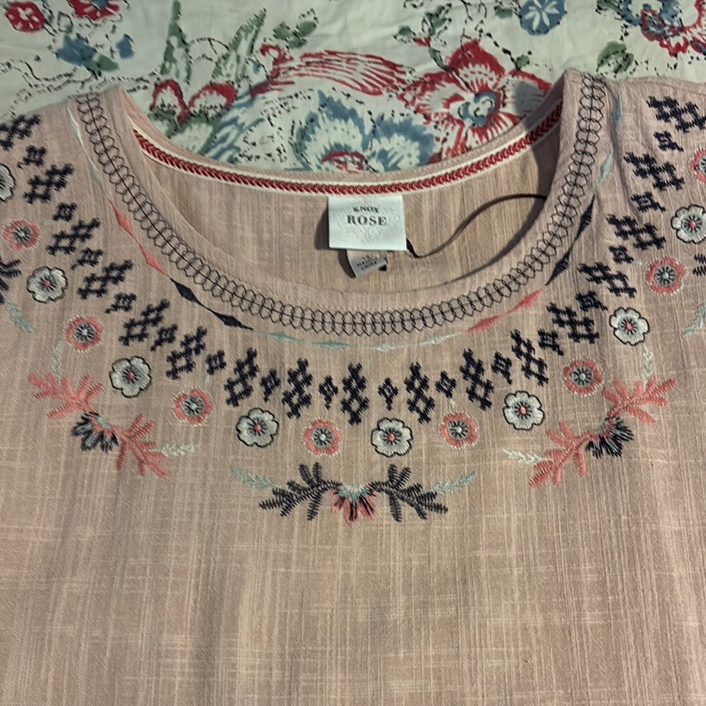 Embroidered Women's Top